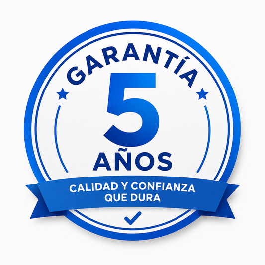 Garantía extendida por 5 años más